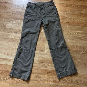 Eddie Bauer Sz 2 Brown Relaxed High waist Pants